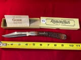 1992 Remington Guide #R-1253 limited edition bullet knife, MIB.