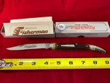 1987 Remington Fisherman #R-1613 special edition bullet knife, MIB.