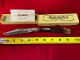 1992 Remington Guide #R-1253 limited edition bullet knife, MIB.