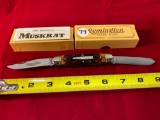 1988 Remington Muskrat #R-4466 special edition bullet knife, MIB.