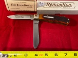 2011 Remington Lock Stock-Barrel #R-1123L limited edition bullet knife, MIB.