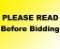 STOP - READ BEFORE BIDDING!!!