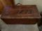 Dated 1873 wooden tool box, marked 