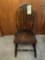 Windsor style chair.