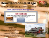 Premier Item 2 One night weekday stay (up to 16 guests) at Heartland Lodge Valued at $795