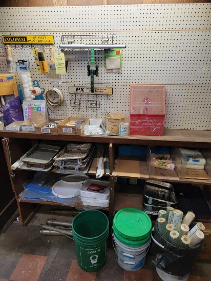 Painting Supplies, Displays, Contents