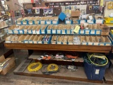 Assorted Electrical Lighting Hardware, Dryer Cords and Plugs