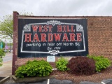 Giant West Hill Hardware Sign