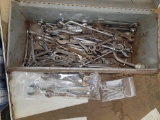 Loads of Assorted Wrenches in Toolbox