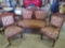 Upholstered Victorian Style Parlor Set