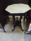 Marble Top Octagon Stand