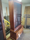 Wooden Gun Cabinet