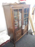 Carved Curio Cabinet