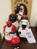 Black Americana Cookie Jars