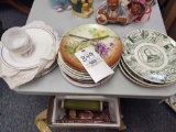 Assorted Collector Plates and Dishware