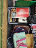 Books, Board Game, Luggage