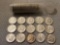 (50) 1956 Roosevelt silver dimes, uncirculated. Bid times fifty.