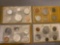 (4) Canada Uncirculated coin mint sets. Bid times four.