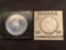 1875-1975 Calgary Canada dollar & Panama 1953 cincuentenario coin.