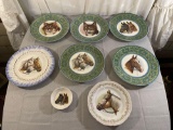 Horse and Cat Plates