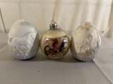 Lladro Horse and Swan Eggs, Ornament