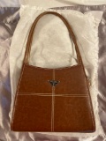 Designer leather purse