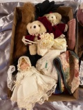 Pin Cushion, Plush Bears, Material and Handy Work, Doll