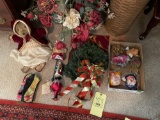 Floral Arrangement with Vase, Assorted Christmas