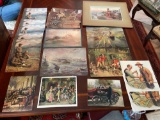 Early Art Prints, Military, Political