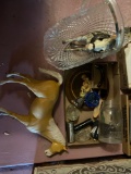Horse Figurines, Picture Clocks, Birthday Plate