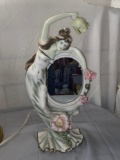 Modern Art Nouveau style mirror made in China, 20.5