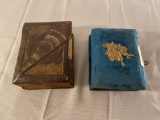 Antique Photo Album With Early Black and White Photos And Tintype Photos