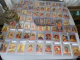 (93) 1933 Goudey Gum Co. Indian trading cards.