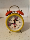 Minnie Mouse alarm clock, made in Germany.