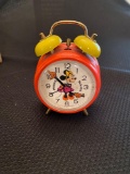 Bradley German made Minnie Mouse alarm clock, 4