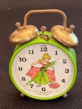 West German made Cinderella alarm clock.