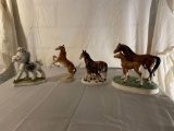 Horse figurines