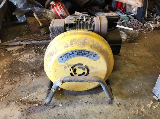 McCulloch portable generator