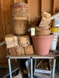 Wood baskets