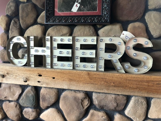 Cheers Sign