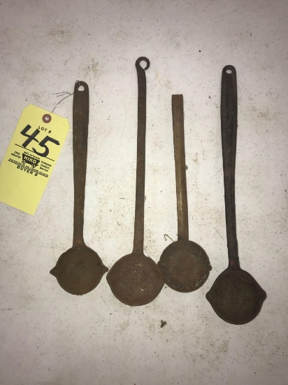 Cast-iron ladles