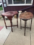 Two lamp tables