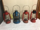 (4) lanterns