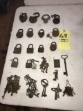 Ant. locks and keys