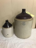 Two stoneware jugs