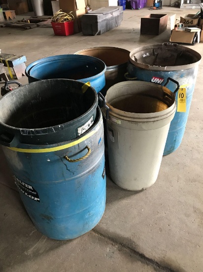 Trash barrels