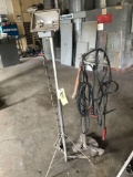 Two shop lights - jumper cables