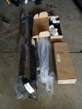 Assorted running board parts and pieces