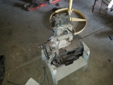 Take off honda motor and wood bench