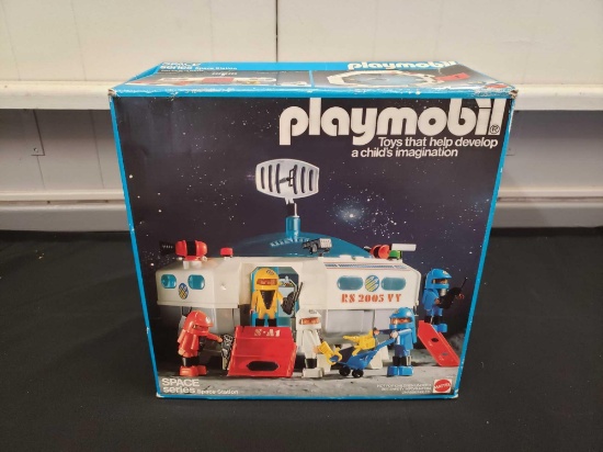 Mattel playmobil space station mint in box
